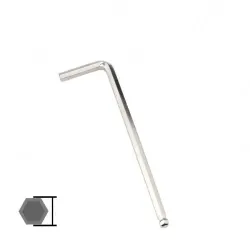 Nickel-plated extended ball head 4mm 5pcs