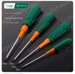 Y-shaped screwdriver 4pcs