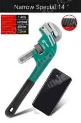14 inch crooked head pipe wrench