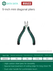 5 inch diagonal pliers 05522
