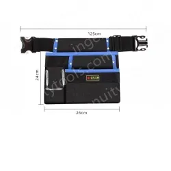 Double belt bag + built-in belt
