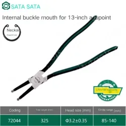 13 inch curved inner circlip pliers 72044