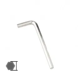 Nickel plated 0.9mm 10pcs flat head