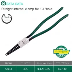13 inch straight inner circlip pliers 72034