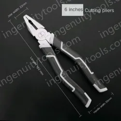 6 inch two-piece set (vise + wire stripper)