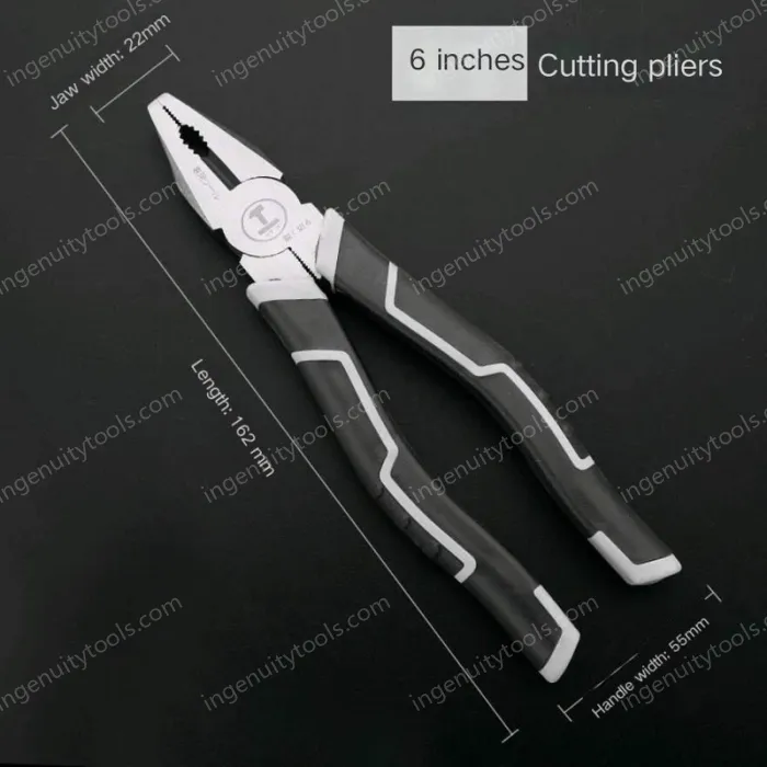 6 inch two-piece set (vise + wire stripper)