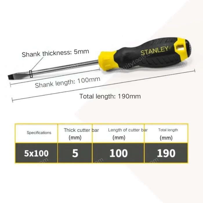 The glue handle is 5x100mm