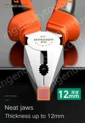 Powerful 6 inch needle-nose pliers