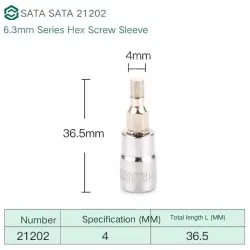 Xiaofei 4mm with a total length of 36.5mm-21202