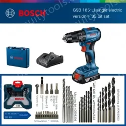 GSB 185-LI single electric +33 pcs