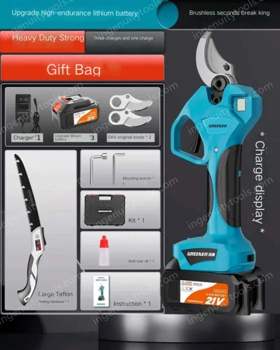 Brushless second breaker king large-capacity battery 9000 hours ultra-long standby 3 batteries and 1 charge