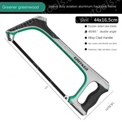 Heavy Duty Aviation Aluminum Hacksaw 3 Second Replacement Saw Blade Contains 1 carbon Hacksaw blade