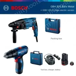 GBH220 bare metal + GSB120-LI single electric version