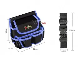 Blue multifunctional belt bag
