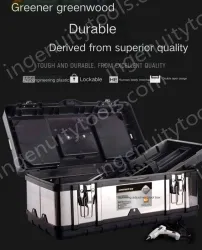 Stiffener 19 inch stainless steel tool box