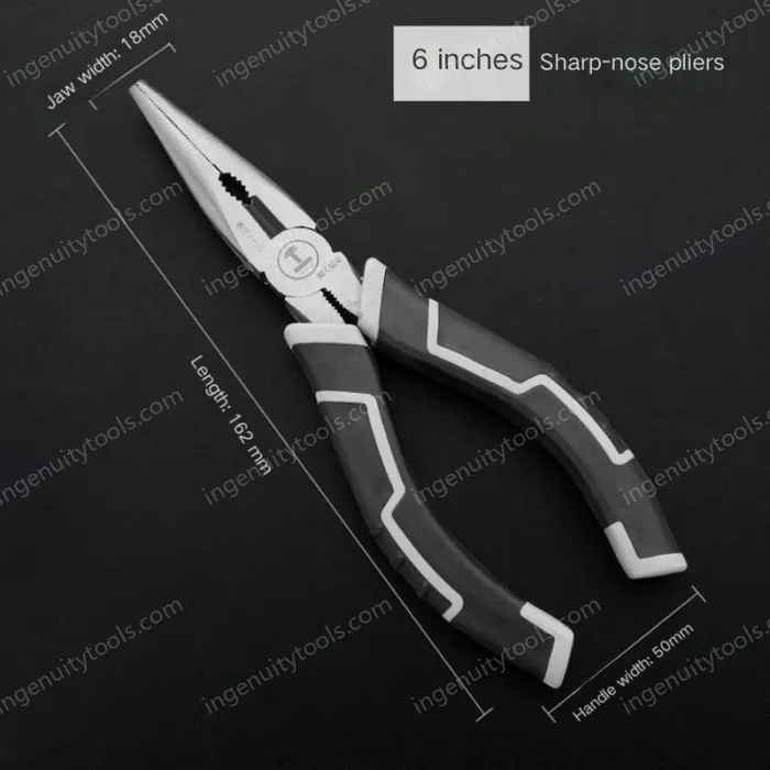 6 inch labor-saving needle-nose pliers