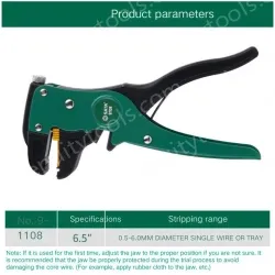 Universal Wire Stripper 6.5"/91108
