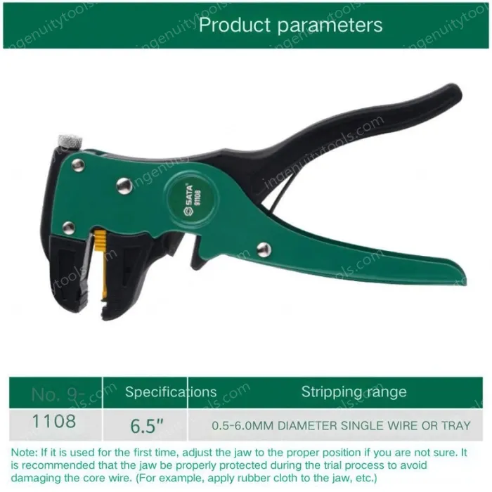 Universal Wire Stripper 6.5"/91108