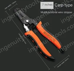 8 inch labor-saving multi-function wire stripper