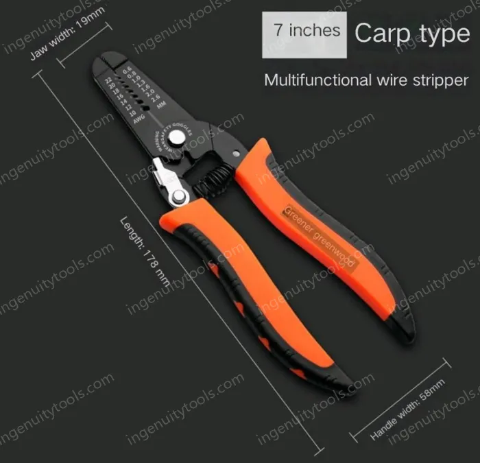 8 inch labor-saving multi-function wire stripper