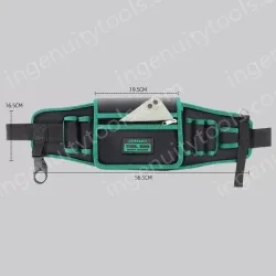 The belt bag can hold a mobile phone 1680D wear-resistant zipper