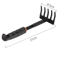 Five-tooth harrow