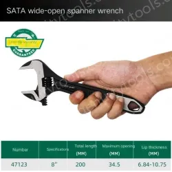 Large opening 8 inches, opening volume 34.5mm-47123