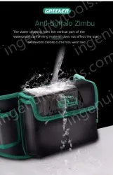 With a belt bag and buckle, a thickened wear-resistant belt+hanging ring