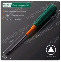 Triangle head screwdriver 2.0