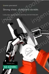 6-inch industrial-grade two-piece set (wire cutter + needle-nose pliers) save 3 yuan