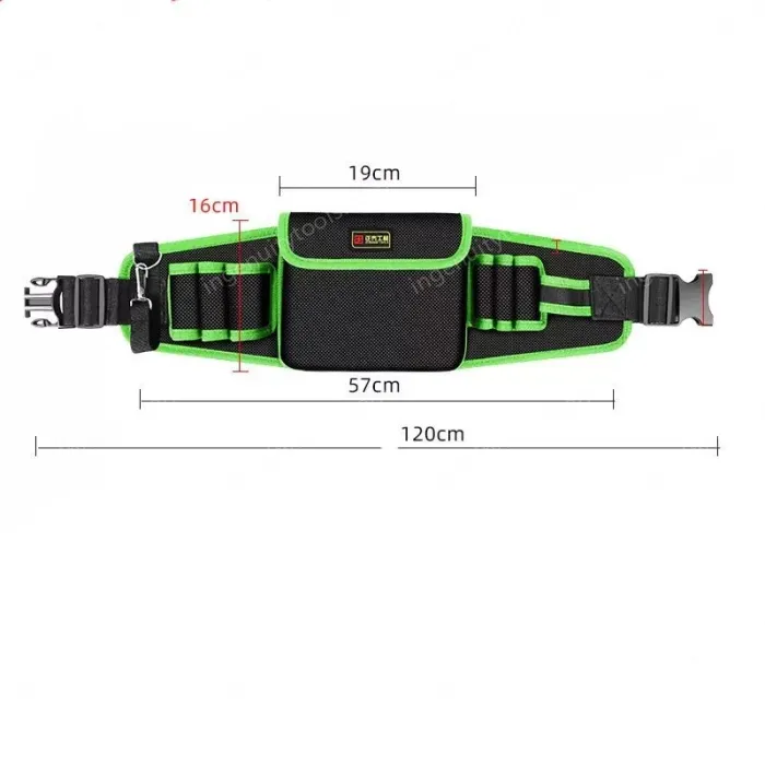 Green Thickened Tool Belt Bag Medium Bag