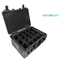 Black with partition, black, gray, yellow, red, 4 colors are available