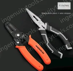 6 inch monochrome handle wire stripper
