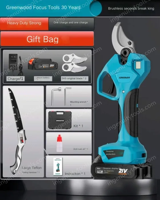 Brushless second breaker king (with power display) Imported SK5 steel 1200 hours ultra-long standby 1 battery and 1 charge